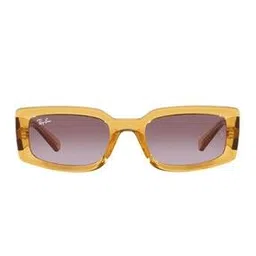 0RB439566828H54 Women Gradient Violet Lens Pillow Sunglasses-8