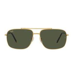 0RB379691963159 Unisex UV Protected Green Lens Pillow Sunglasses-36