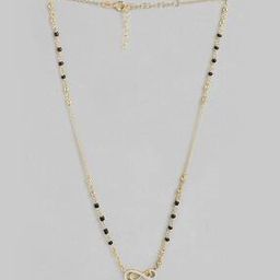 zavya Sterling Silver Gold-Plated Shimmering Charisma Mangalsutra-picture-45