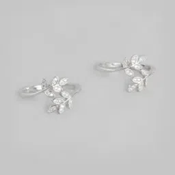 Sterling Silver Stone-Studded Toe Rings-image-30