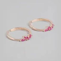 Sterling Silver Rose Gold-Plated Toe Rings-image-41