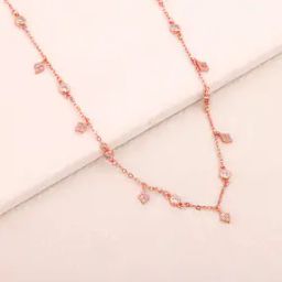 Sterling Silver Rose Gold-Plated Dreamland Necklace-image-5