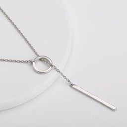 Sterling Silver Link Necklace-image-82