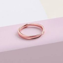 Sterling Silver Rose Gold-Plated Ring-image-43