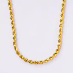 Men Yellow Gold Aurum Imported Chain-image-4