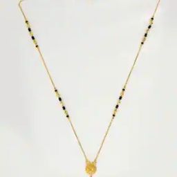Women Yellow Gold Beaded Mangalsutra-image-50