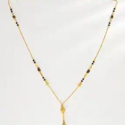 Women Yellow Gold Beaded Mangalsutra-image-70