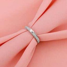 Women Sterling Silver Stone-Studded Ring-picture-16