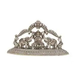 Silver MahaLakshmi Idol-image-5