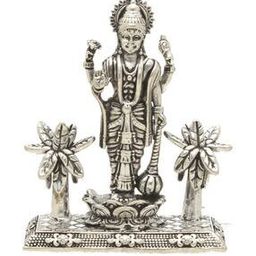 Silver Lord Vishnu Idol-image-24
