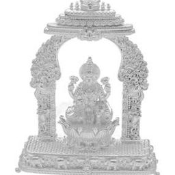 Silver Lord Maha Lakshmi Idol-image-39