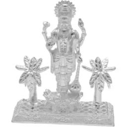 Silver Lord Vishnu Idol-image-21