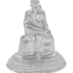 Silver Lord Sai Baba Idol-image-61