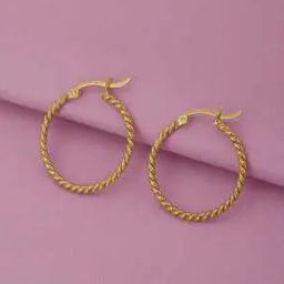 Sterling Silver Circular Hoops-picture-48