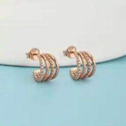 Sterling Silver Hoop Earrings-picture-22