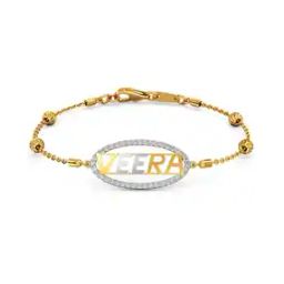 Men Yellow Gold Veera Bracelet-image-27