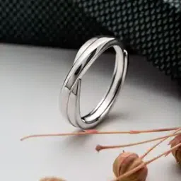silberry Women Sterling Silver Adjustable Ring-picture-13