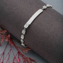 Women Sterling Silver Stone-Studded Bracelet-image-19