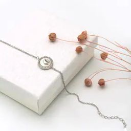 Women Sterling Silver Stone-Studded Bracelet-image-14