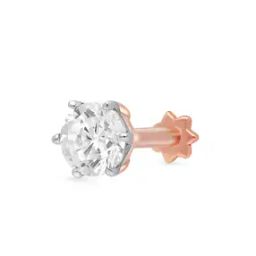Women Rose Gold-Plated Nose Pin-image-82