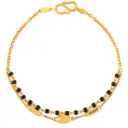 Women Yellow Gold Beaded Link Bracelet-image-47