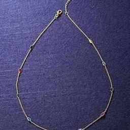 Women Sterling Silver Gold-Plated Necklace-image-70