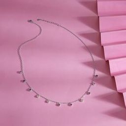 Women Sterling Silver Pristine Cascade Necklace-image-6
