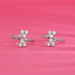 Women Sterling Silver Minimalist Adornment Toe Rings-image-27