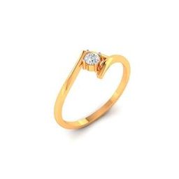 p.c. chandra jewellers Women Yellow Gold Stone-Studded Ring-picture-30