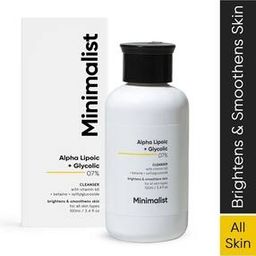 ALA & AHA Brightening Face Wash-29