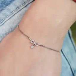 Women Sterling Silver Eternal Radiance Bracelet-image-42