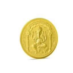 aspect bullion refinery Yellow Gold Ganesha Coin-picture-7