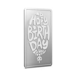 Pure Silver Happy Birthday to You Bar-image-24
