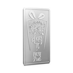 Pure Silver Happy Birthday to You Bar-image-22