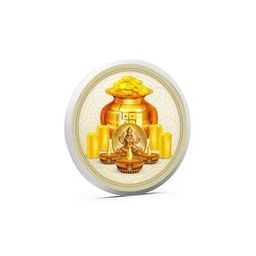 Pure Silver Akshaya Tritiya Coin-image-27