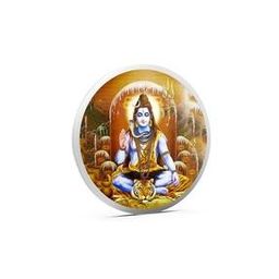 Pure Silver Shiv Coin-image-92