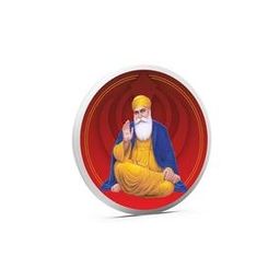 Pure Silver Sikh Guru Coin-picture-2