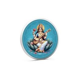 Pure Silver Saraswati Coin-image-80