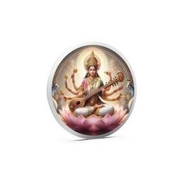 Pure Silver Saraswati Coin-picture-19