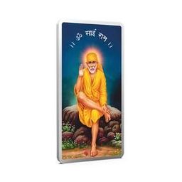 Pure Silver Sai Baba Bar-image-62