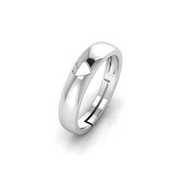 Men Sterling Silver Heart Ring-image-23