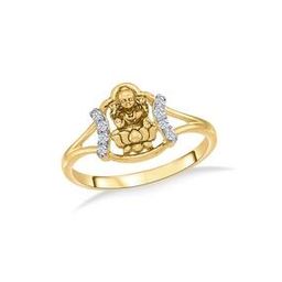 Women Yellow Gold Prestige Traditional Ring-image-34