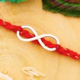 Men Sterling Silver Infinity Rakhi-picture-33