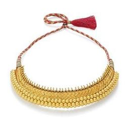Women Yellow Gold Choker Necklace-image-2