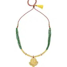 Women Yellow Gold Choker Necklace-image-21