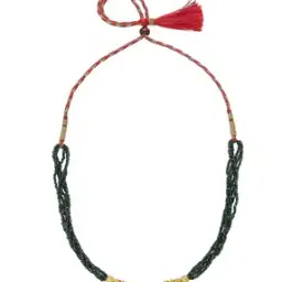 p n gadgil jewellers Women Yellow Gold Beaded Necklace-picture-32