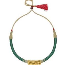 Women Yellow Gold Beaded Necklace-image-45