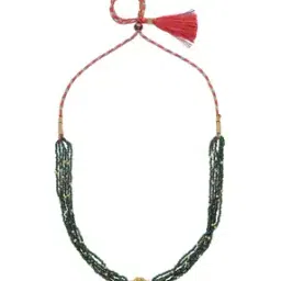 p n gadgil jewellers Women Yellow Gold Beaded Necklace-picture-14