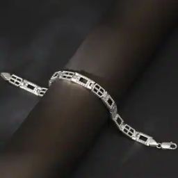 Men Silver Supremo Bracelet-picture-11