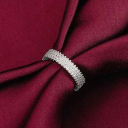 Women Sterling Silver Stone-Studded Ring-picture-47